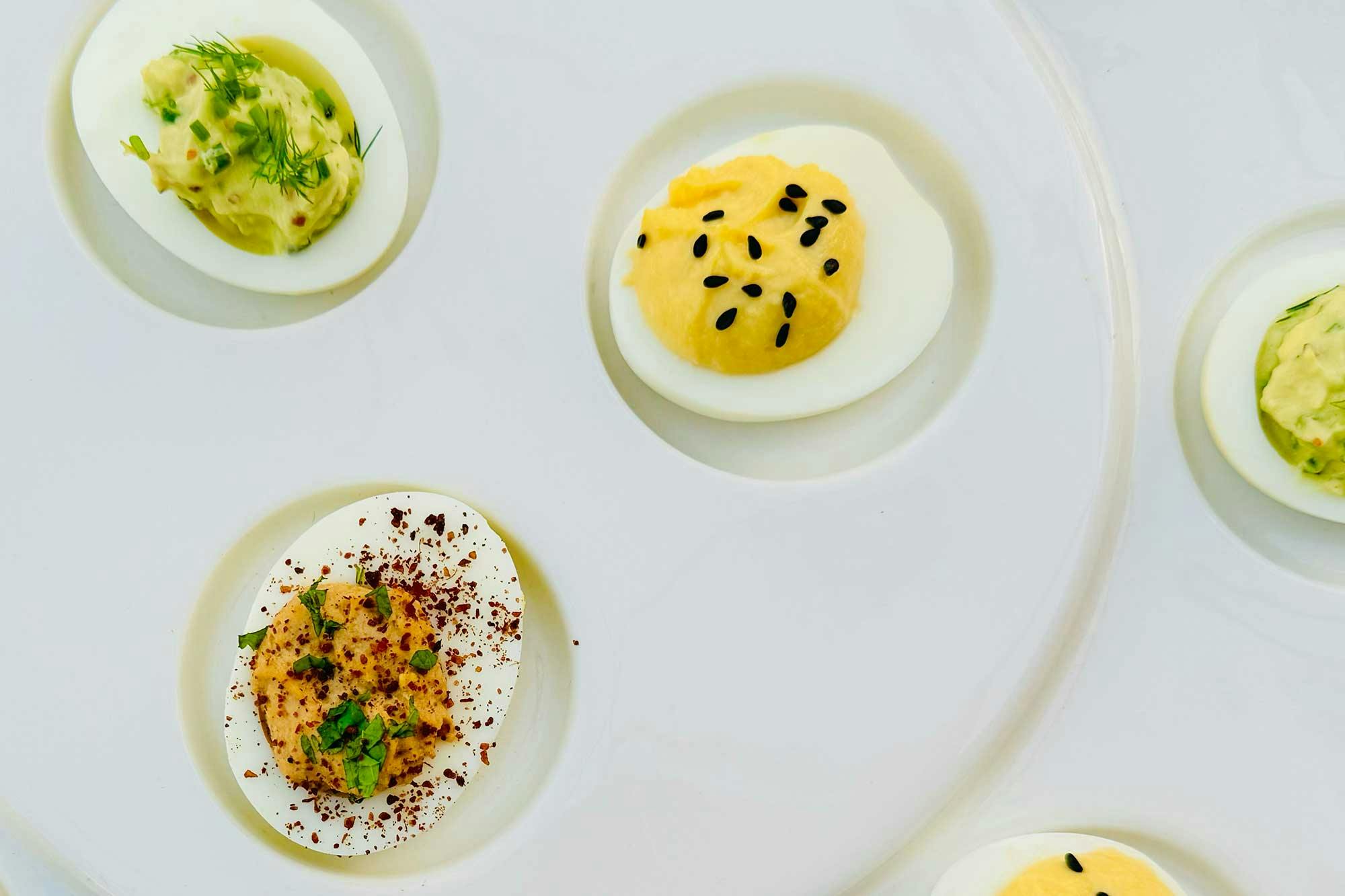 deviled eggs