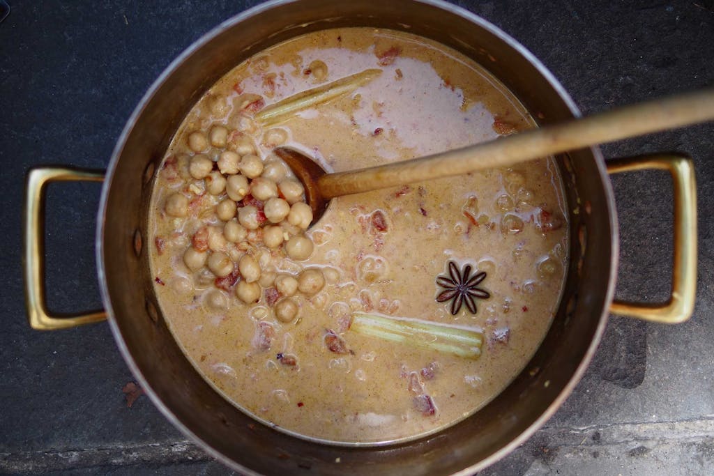 A coconut chickpea stew to make on repeat