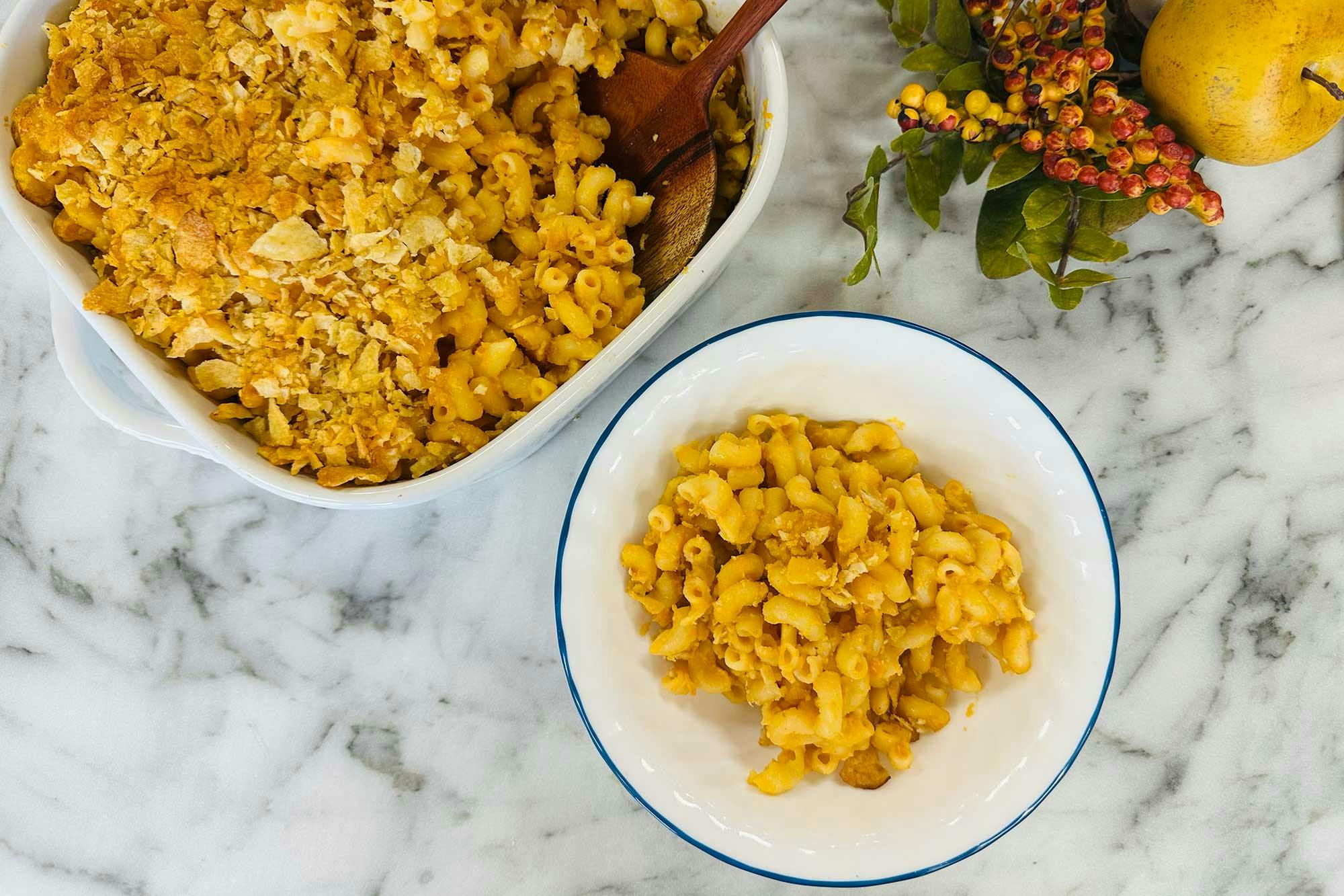 sweet potato mac and cheese non dairy