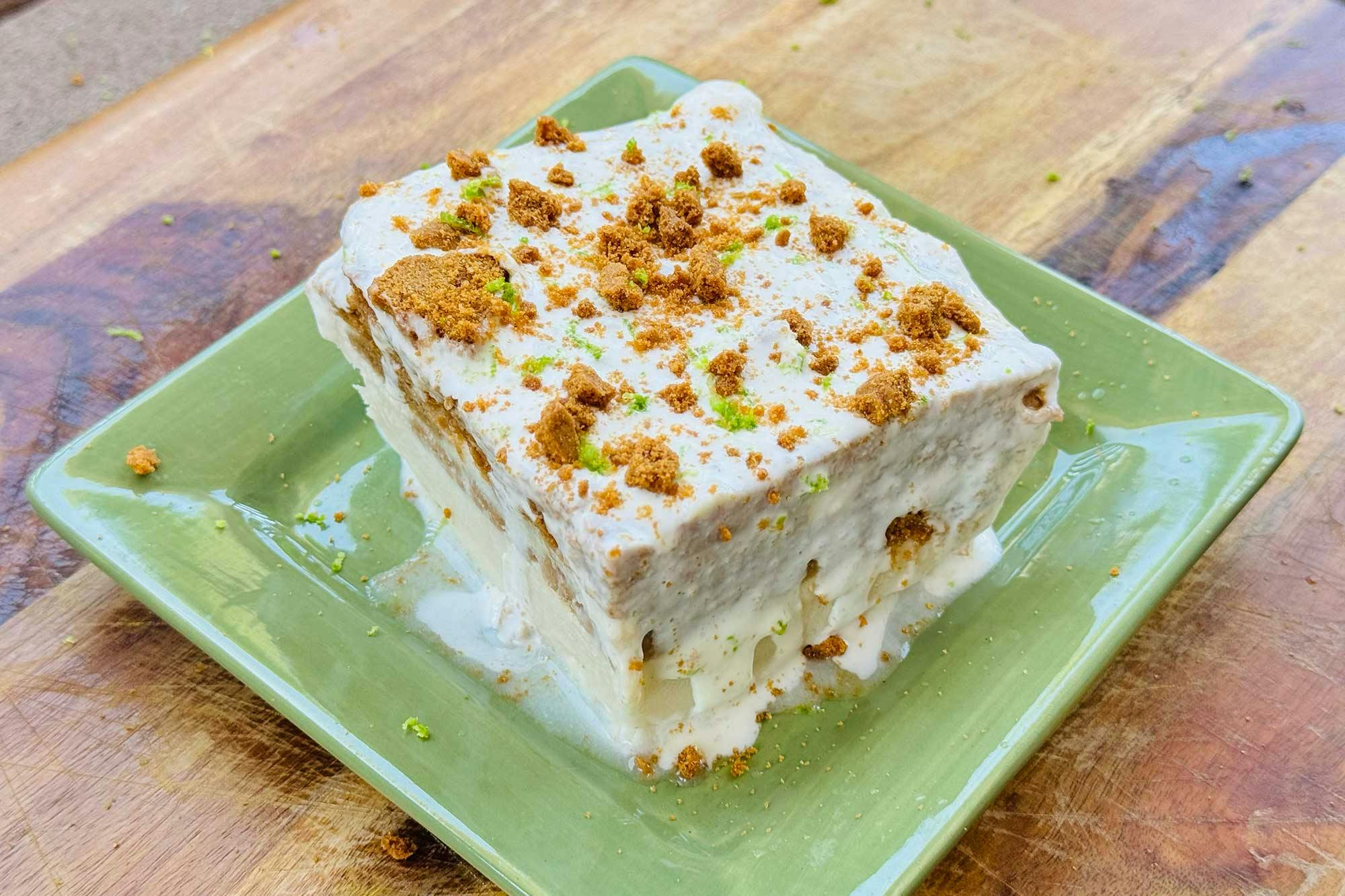 key lime icebox cake