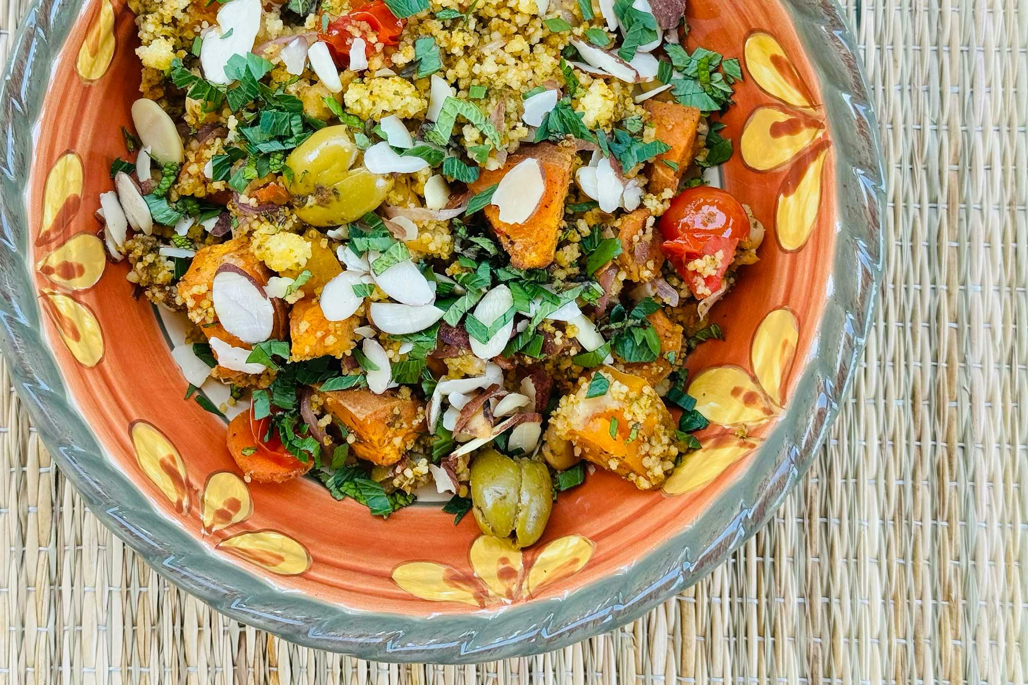 veggie and bean tagine