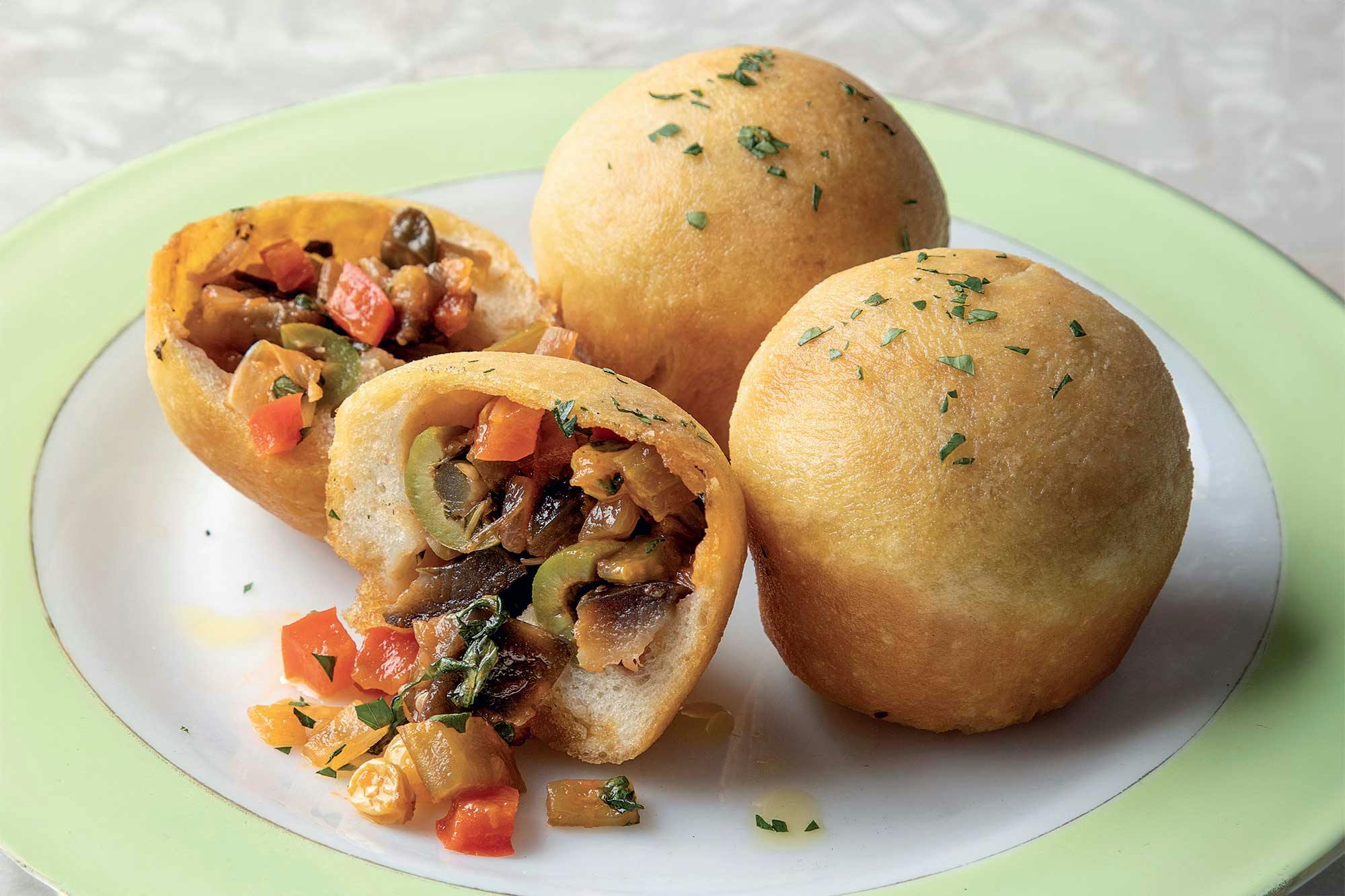 caponata bombas