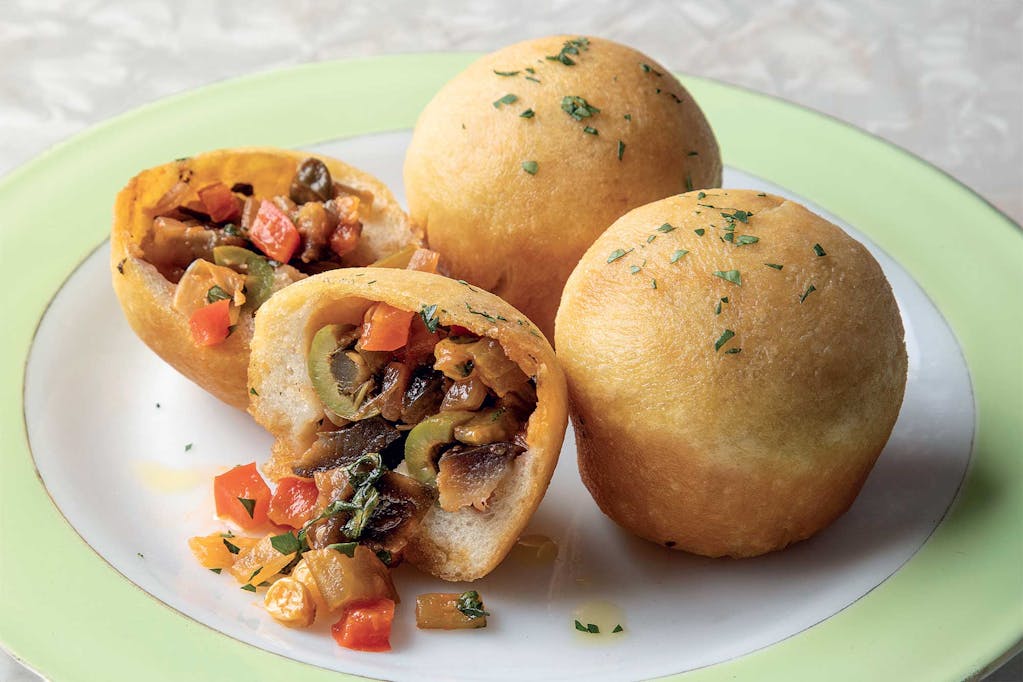 Caponata bombas