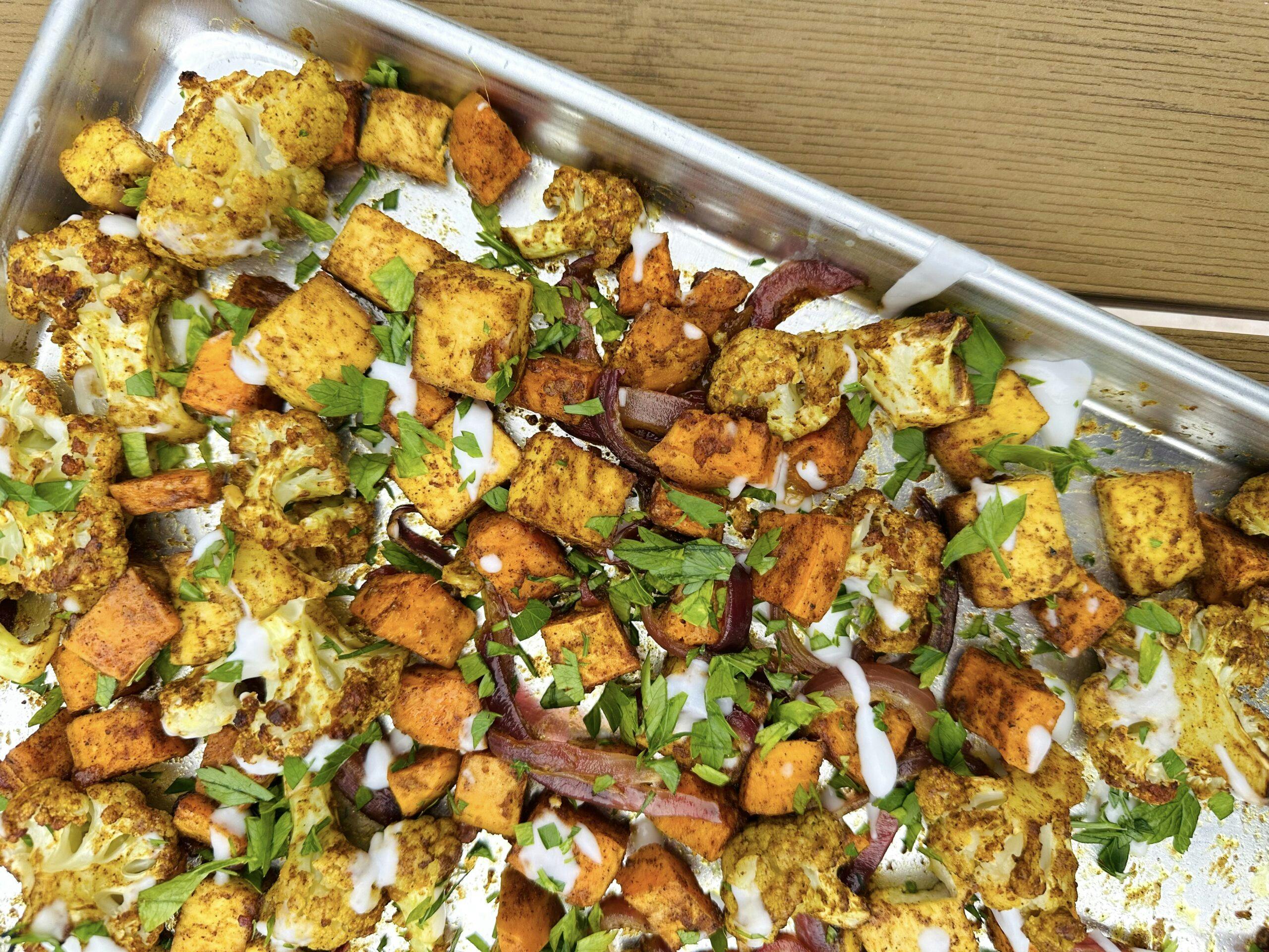 sheet pan dinner