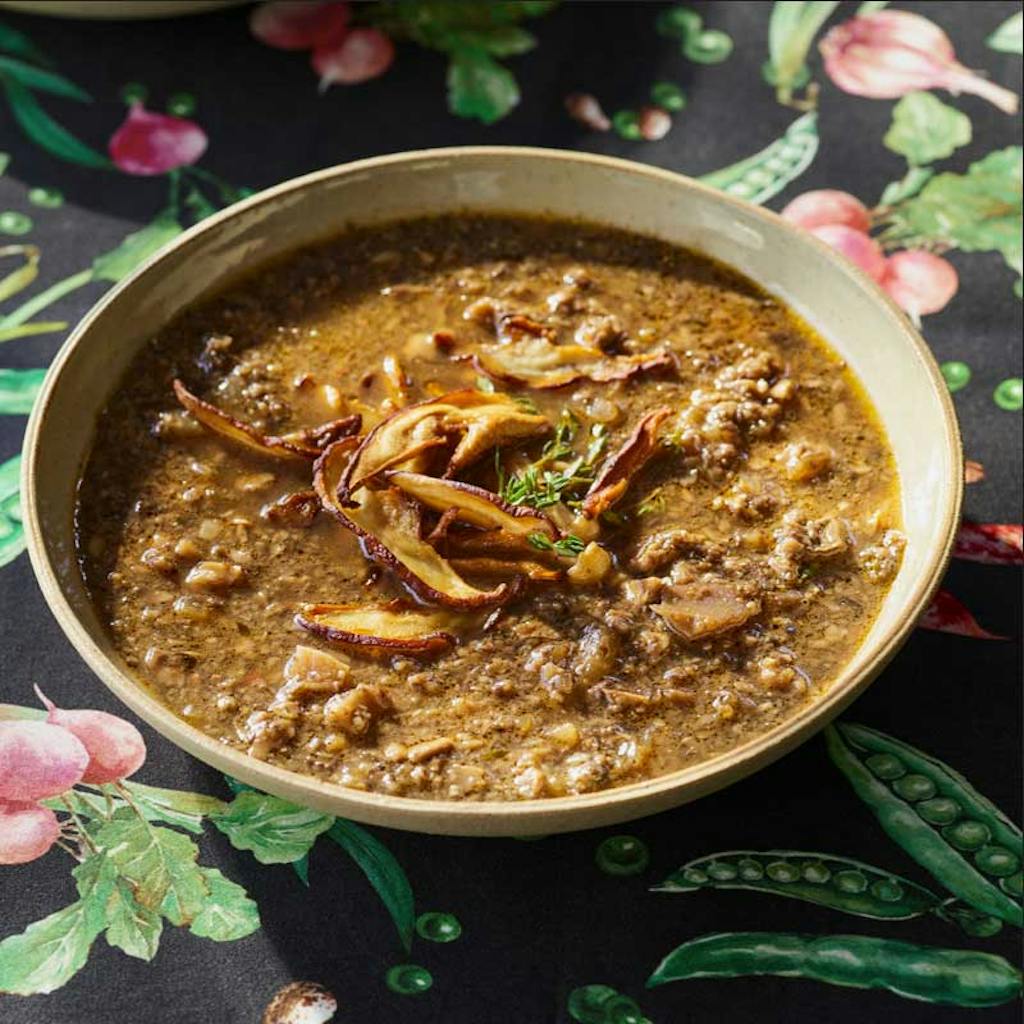 This mushroom soup eats like meat