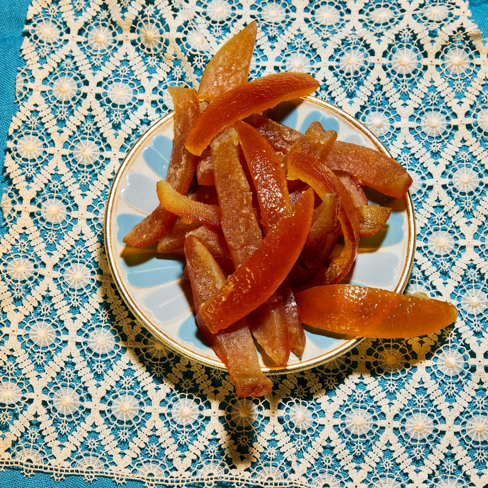 candied orange peel