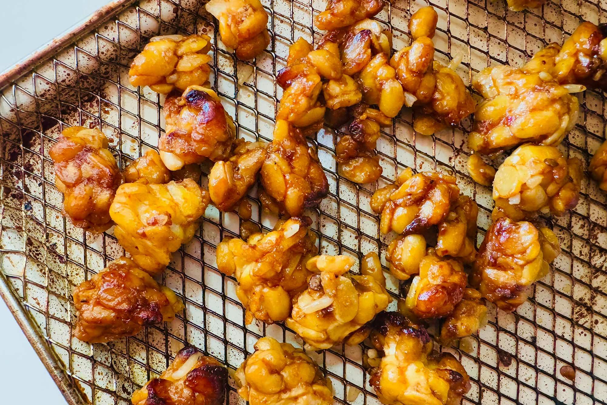 air fryer tempeh nuggets