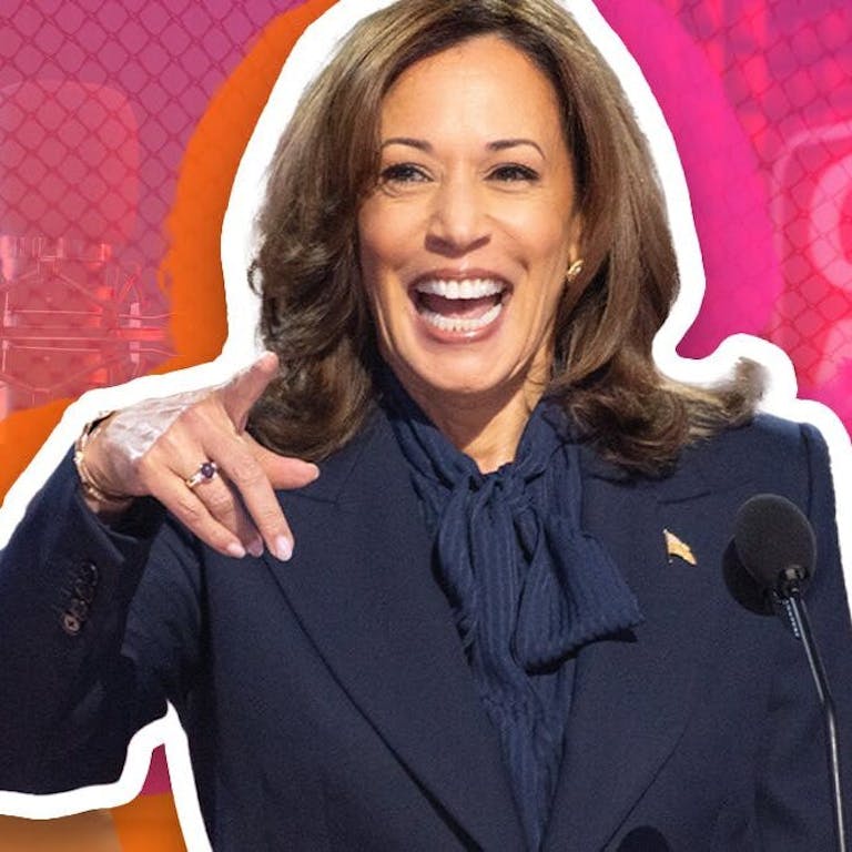 Why Kamala Harris Is Popping Up On All Your Favorite Podcasts