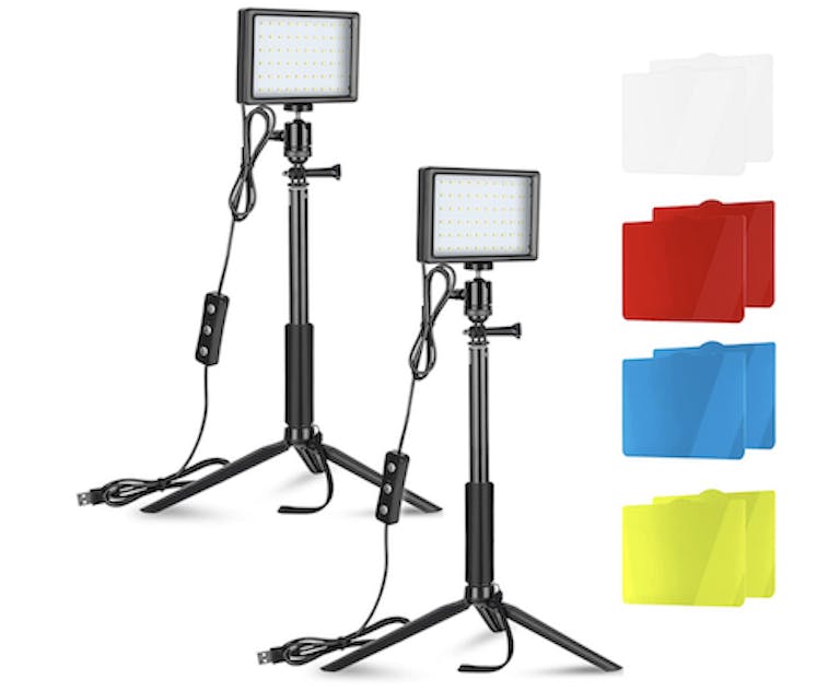 tiktok led lights - neewer led video light