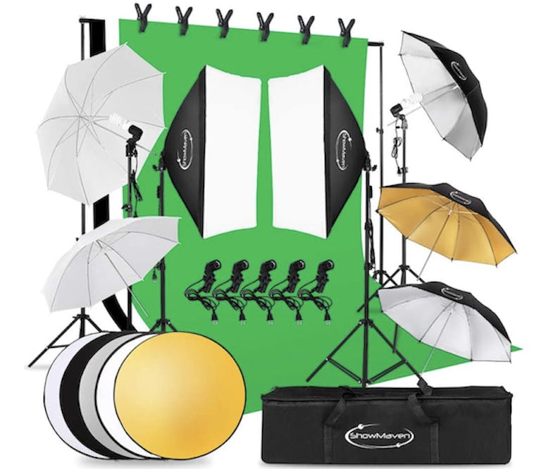 Best green screen - showmaven light kit