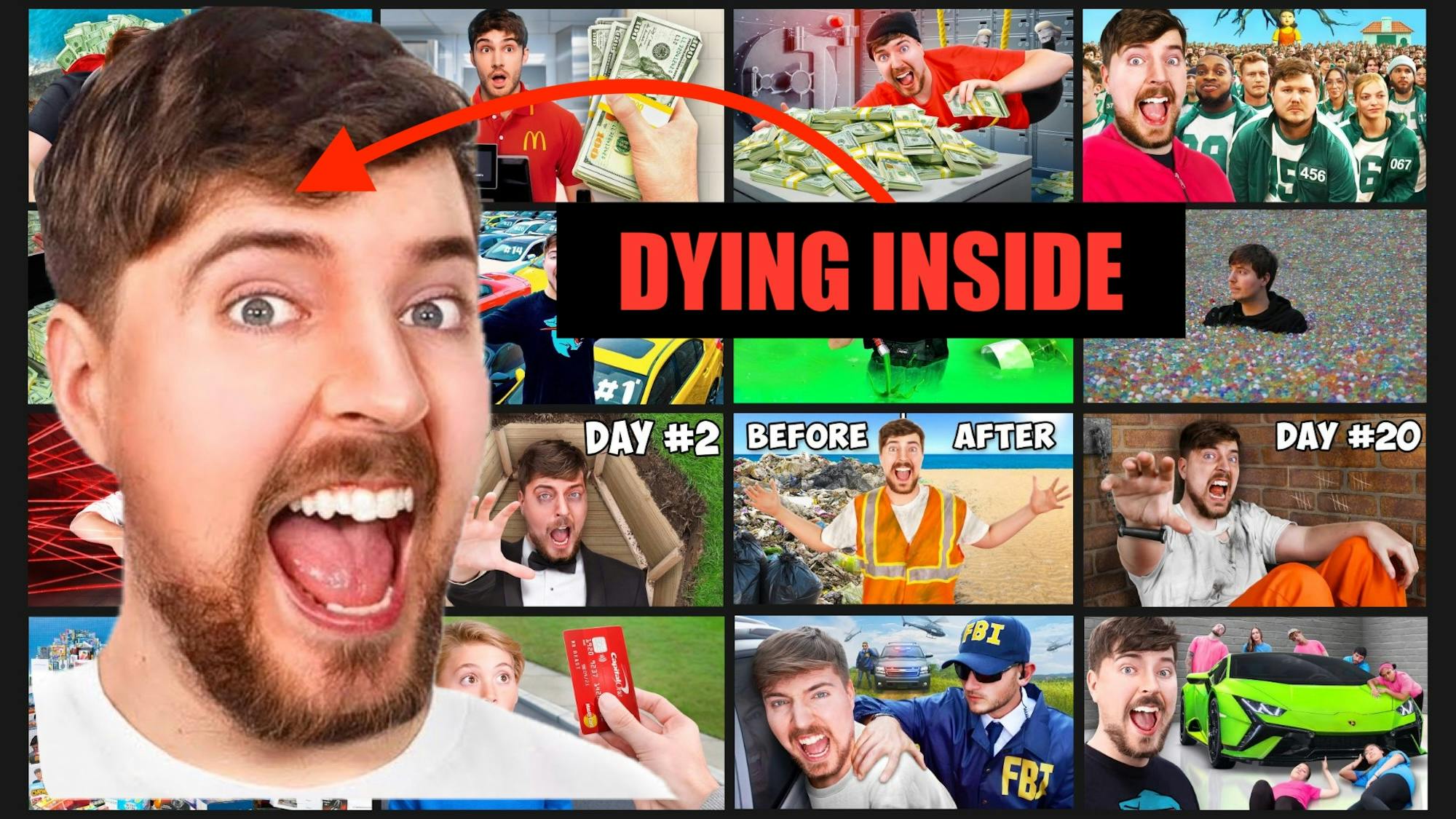 An Open Letter to MrBeast From Creators: Just Take a F*&!ing Vacation Already