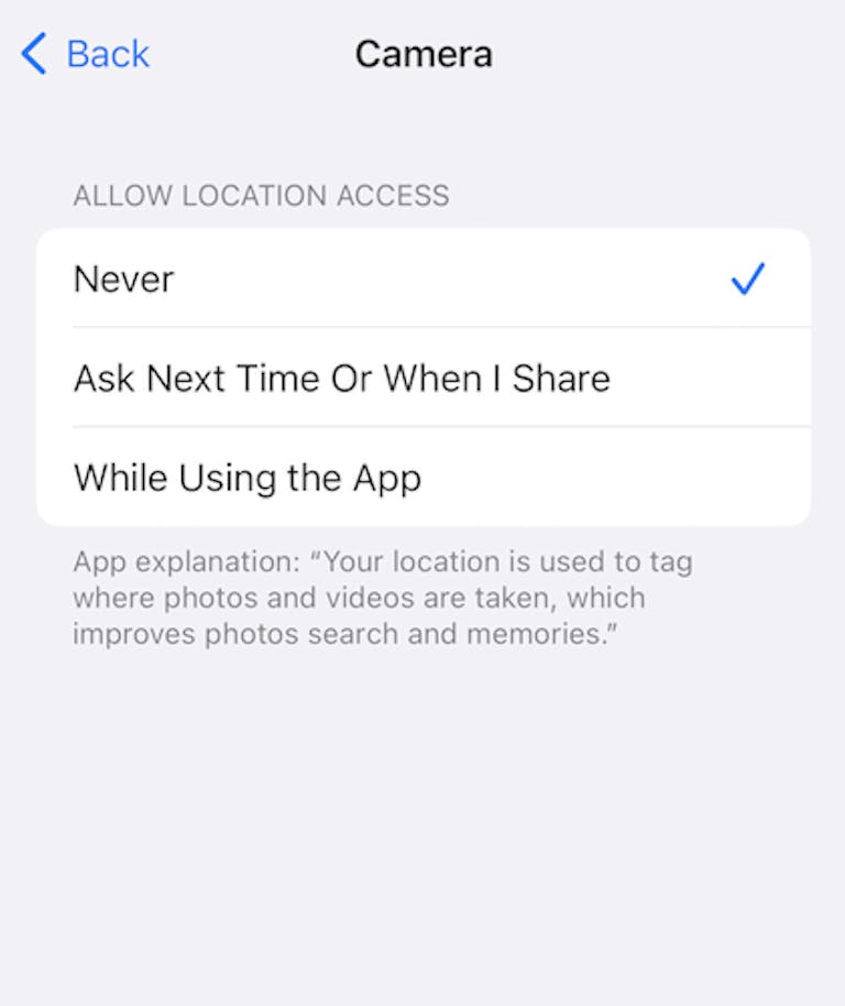 How to remove meta data from ios photos