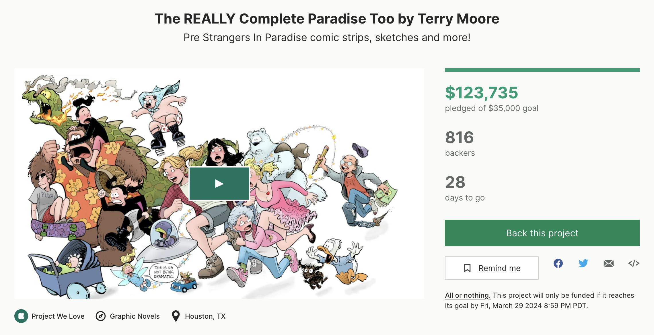 how does kickstarter work - the really complete paraside two is a recent wildly successful Kickstarter campaign 