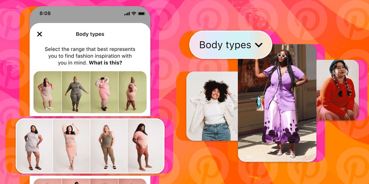 Pinterest Launches New Body Type Filter, Raising Questions