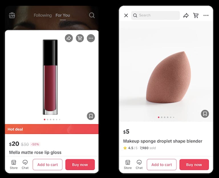 Sell on TikTok- products from the TikTok shop