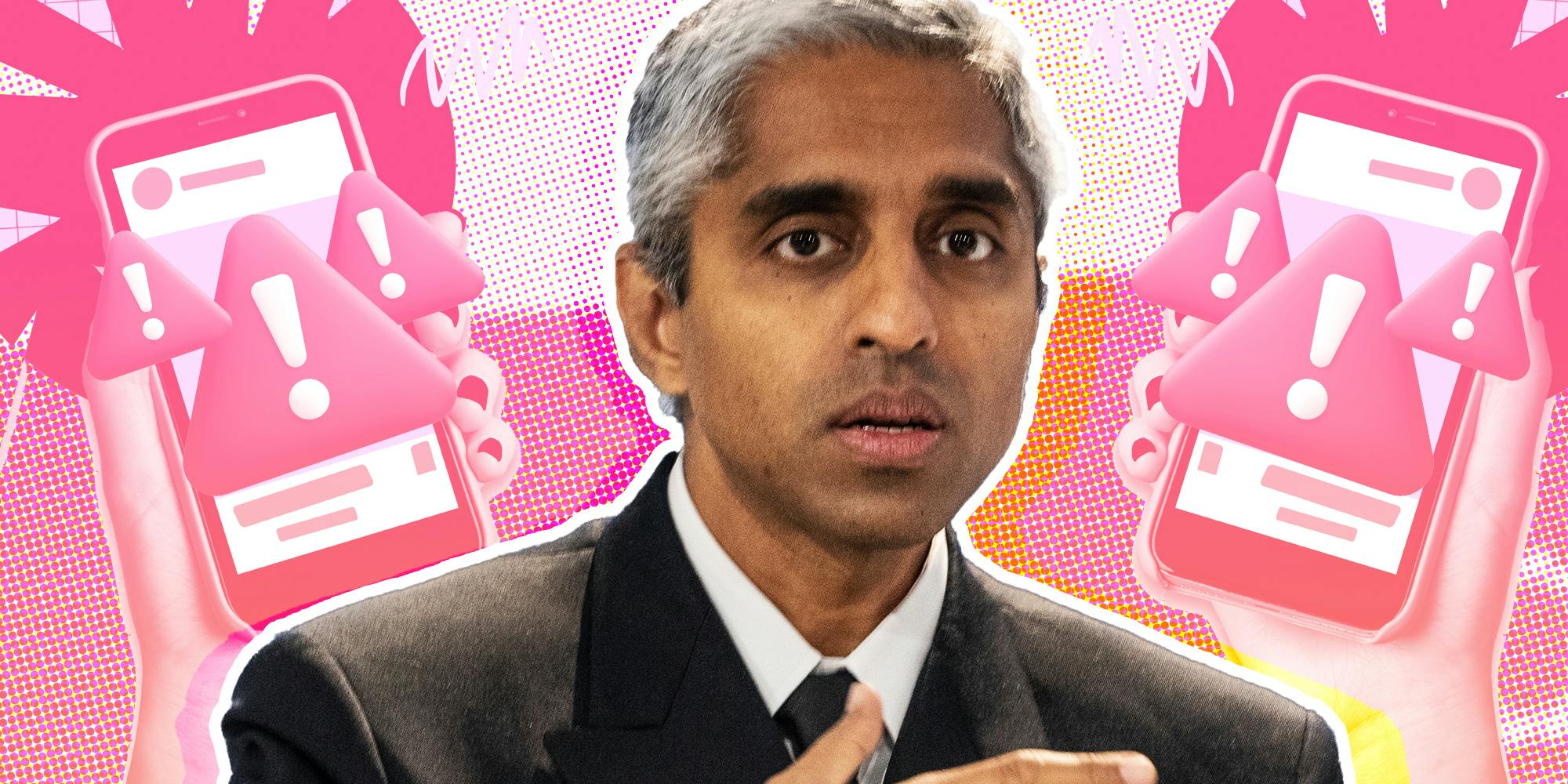 The U.S. Surgeon General Wants To Put Warning Labels on Social Media