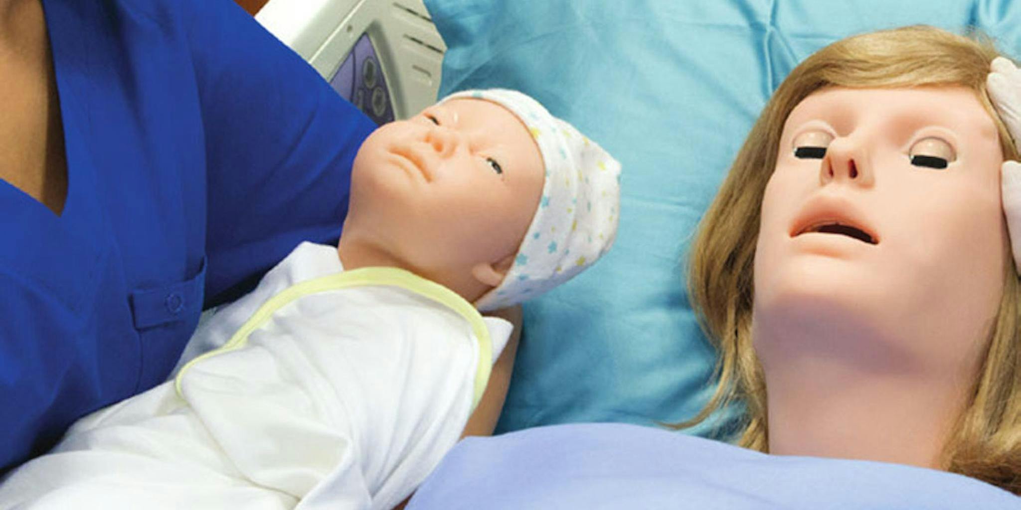 Let’s talk about this medical mannequin that gives super-realistic birth