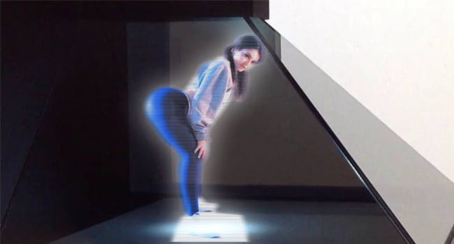 Porn company wants to beam holographic camgirls into your home