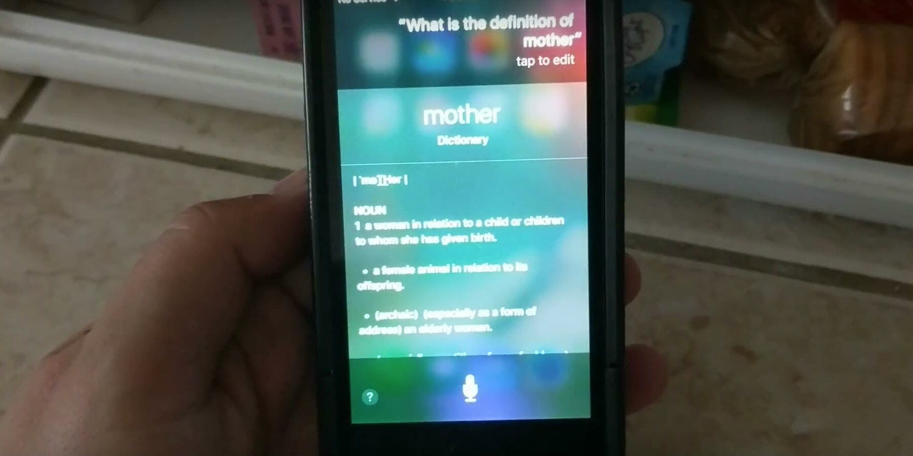 NSFW: Siri spews curse word when asked to define ‘mother’
