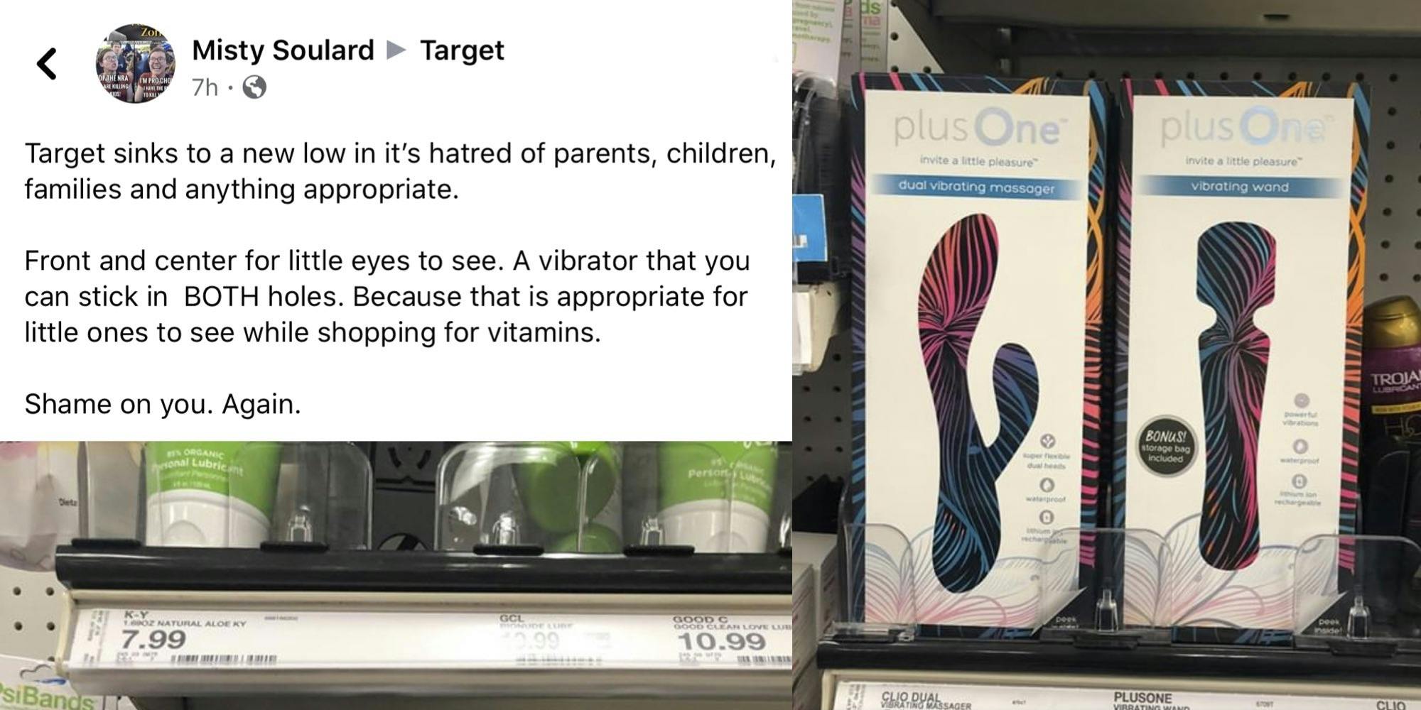 ‘Karen’ is so offended Target is selling vibrators that she publicly complains to chain