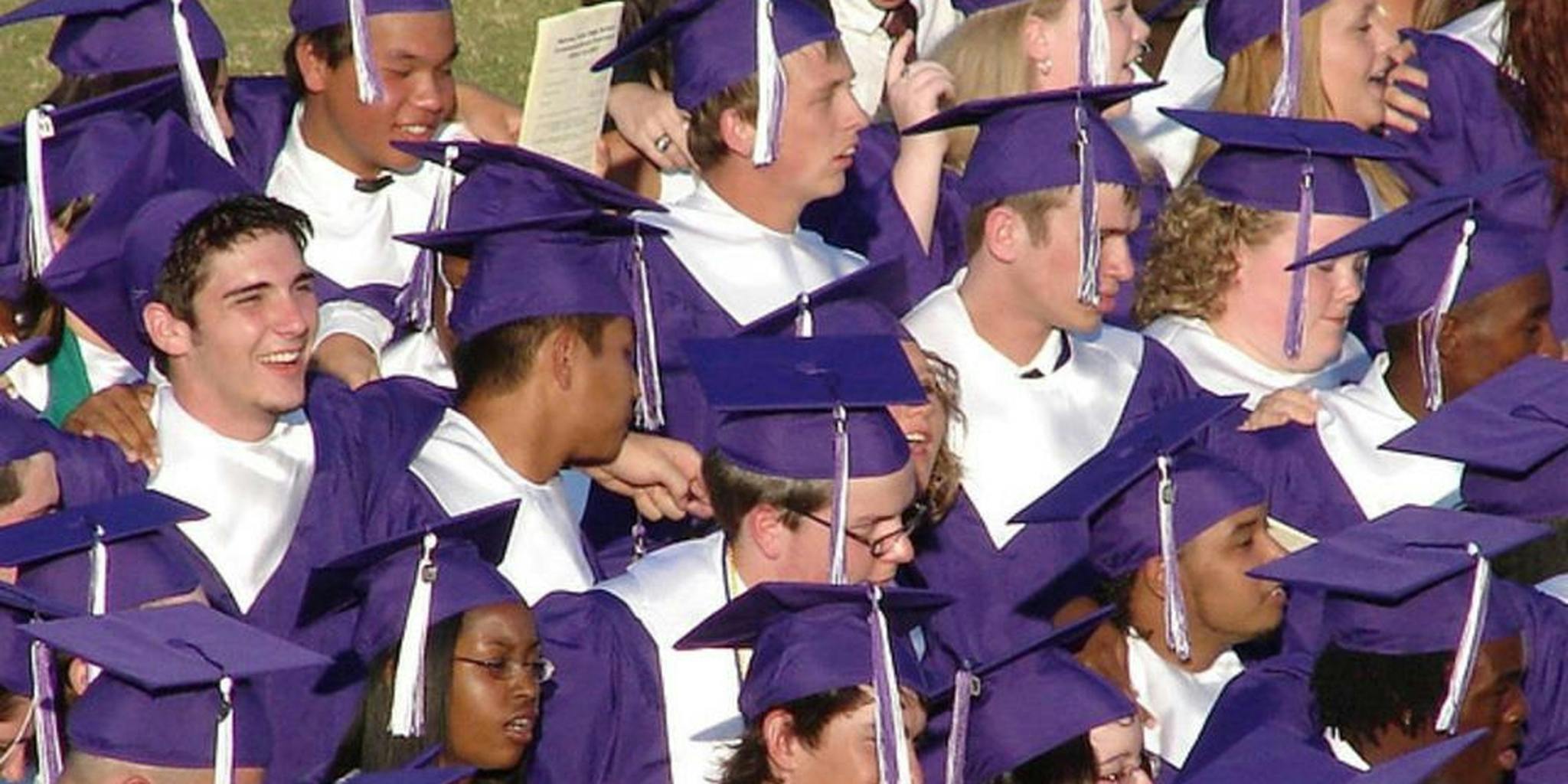 High school senior pulls hilariously NSFW graduation prank