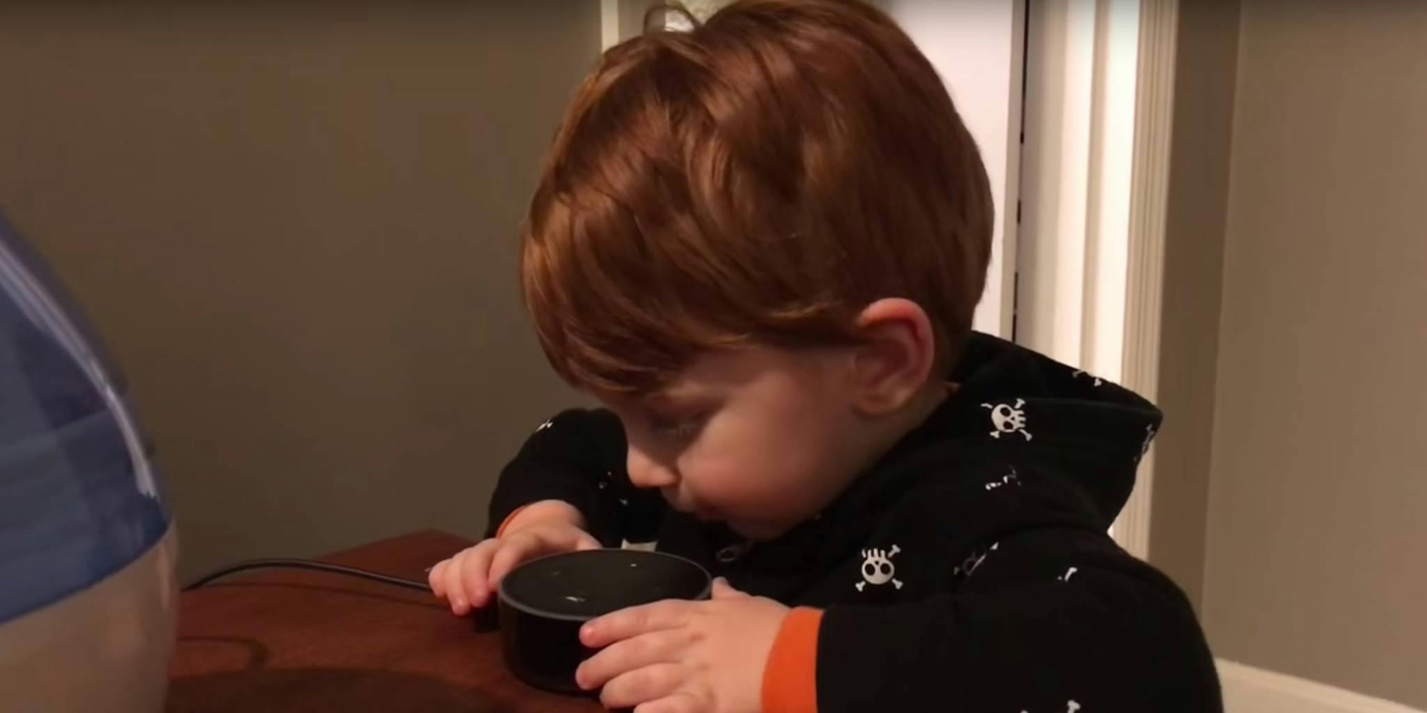 Alexa’s response to this little kid’s sweet request gets NSFW real fast