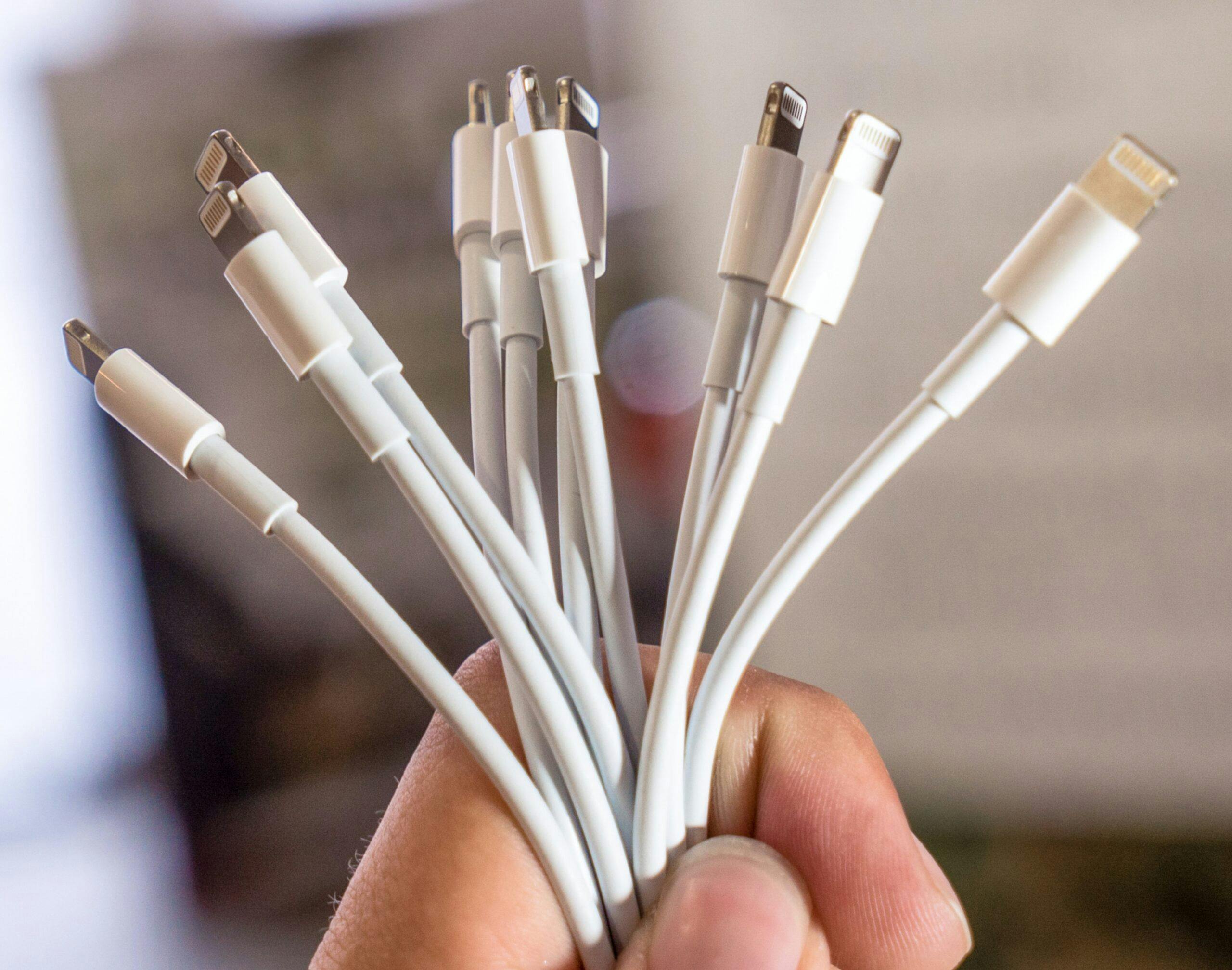 What happens to all the outdated iPhone cords?