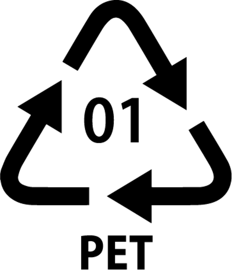 PET recycling symbol